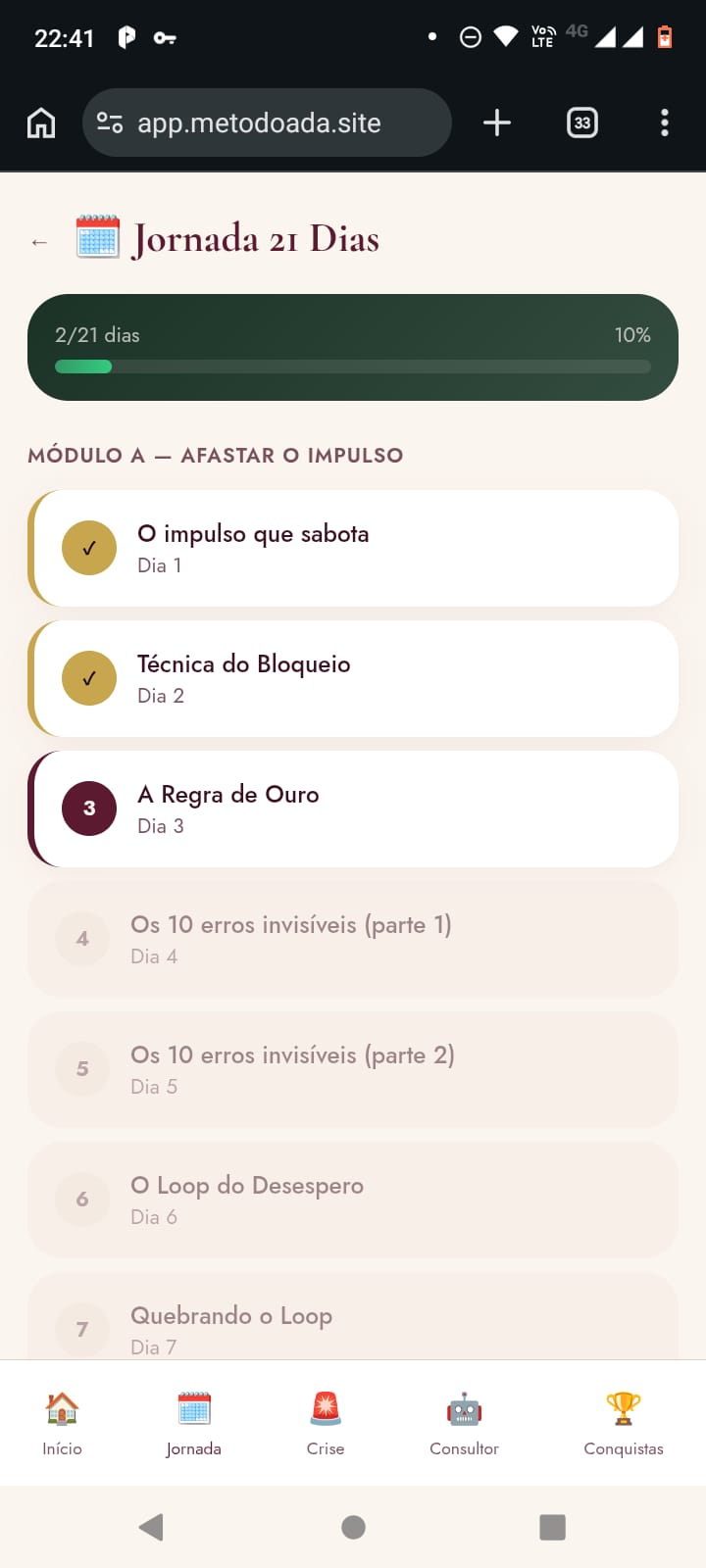 Tela do App 2